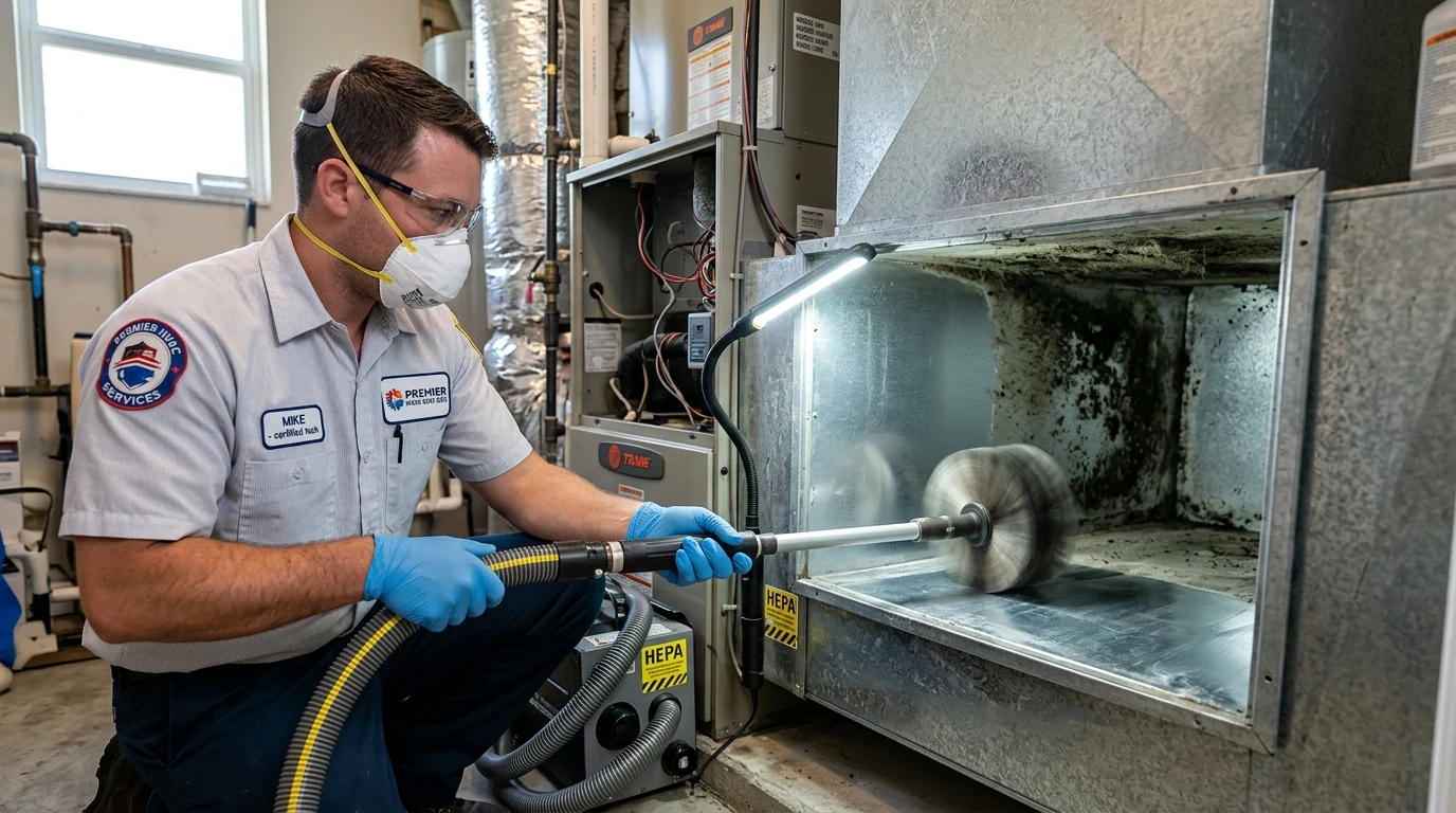 AC & HVAC Duct Mold Cleaning